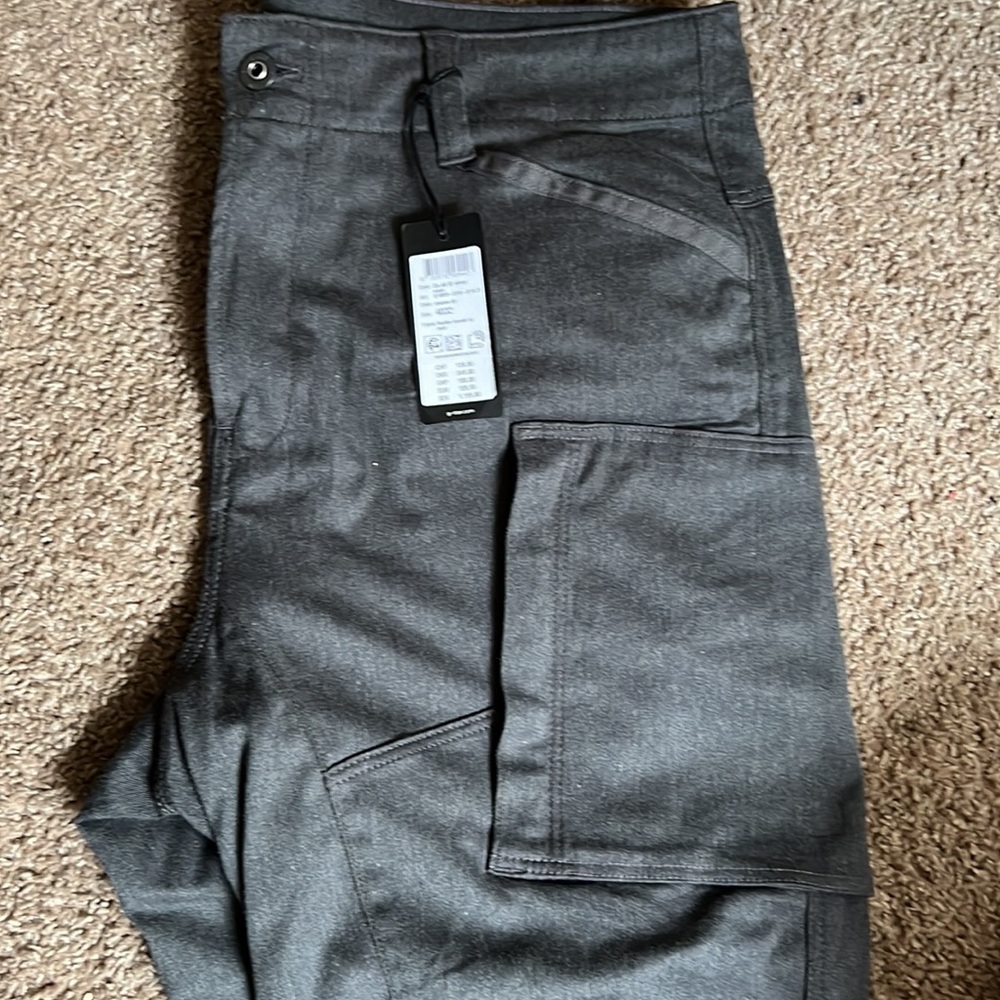 G-Star Raw Grey Zip 3D Skinny Cargo Pant